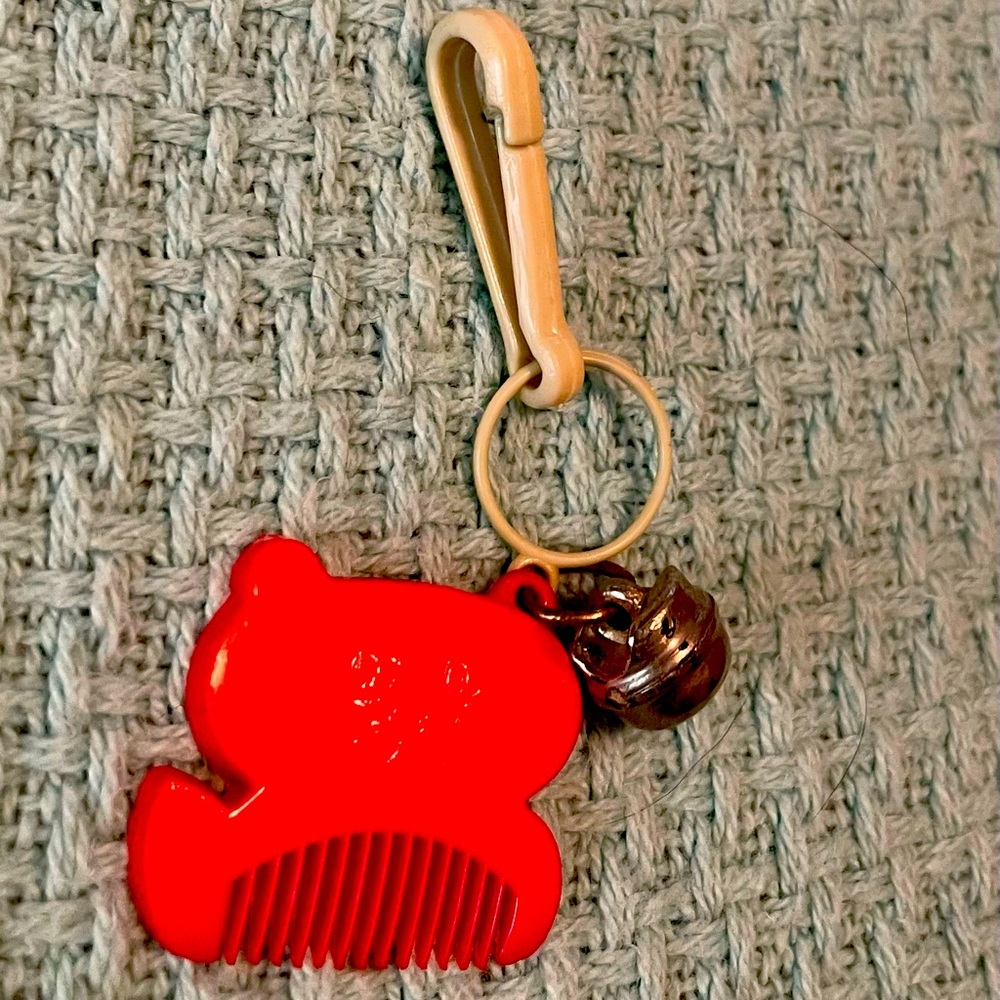 Vintage 80,s plastic charm for charm necklace.